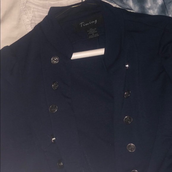 Navy cardigan - Picture 2 of 3